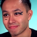 Men Try Liquid Eyeliner [VIDEO]