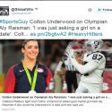 Local Athlete, Colt Underwood, Scores Date With Olympian Aly Raisman