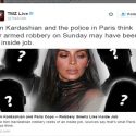 Kim Kardashian Robbery Believed To Be Inside Job